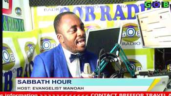 SABBATH HOUR WITH EVANGELIST MANOAH AGYARE
